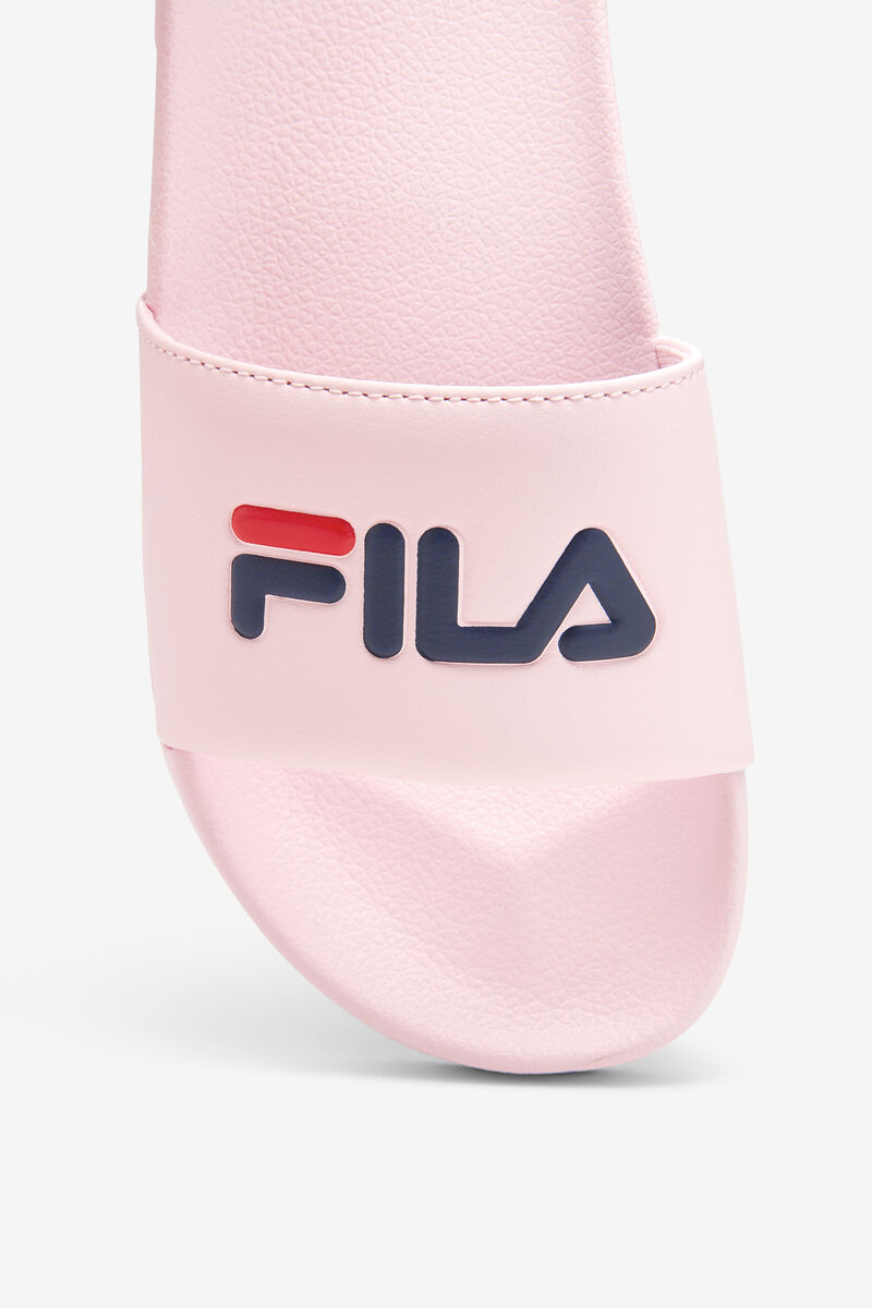 Pink / Navy / Red Women's Fila Drifter Sandals | 3Jsr53iCmad