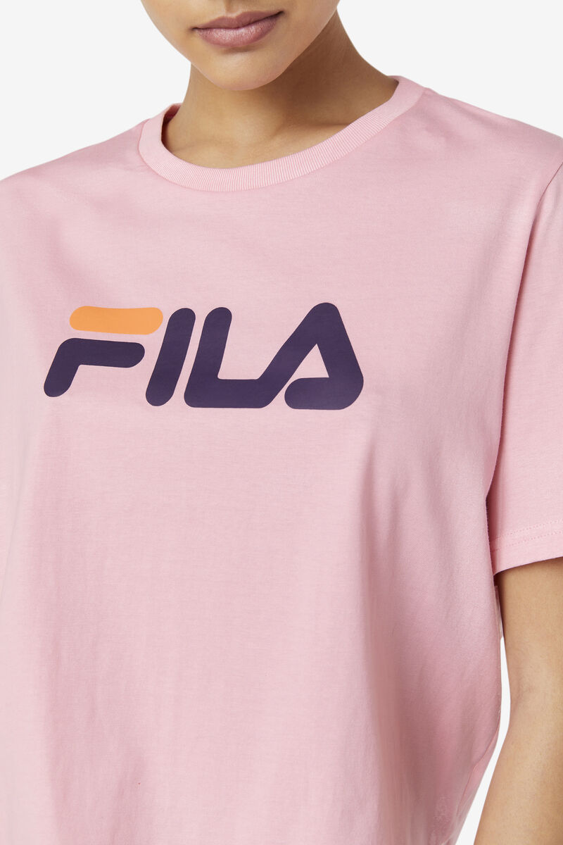 Pink / Purple / Orange Women's Fila Miss Eagle T Shirts | uy14kAQs5dQ