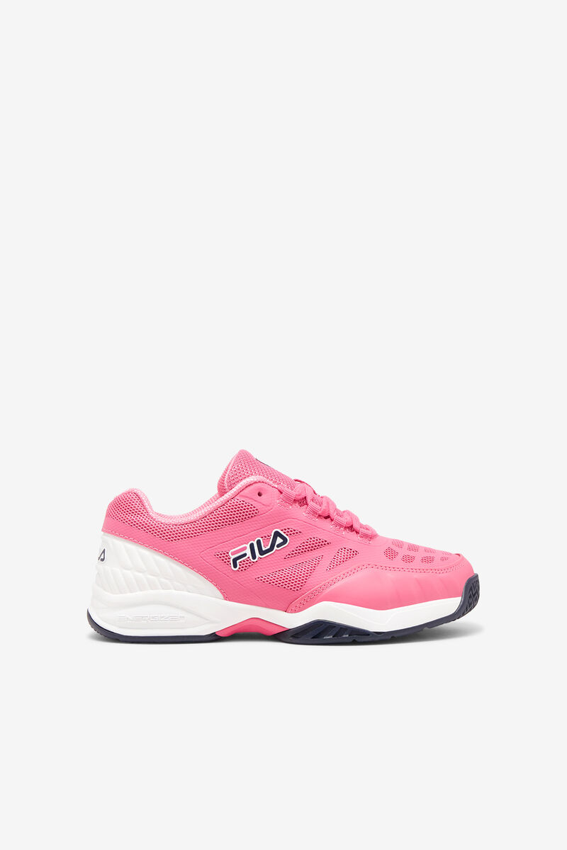 Pink / White / Navy Kids\' Fila Big Axilus Jr Tennis Shoes | Q9GykoLdrTv