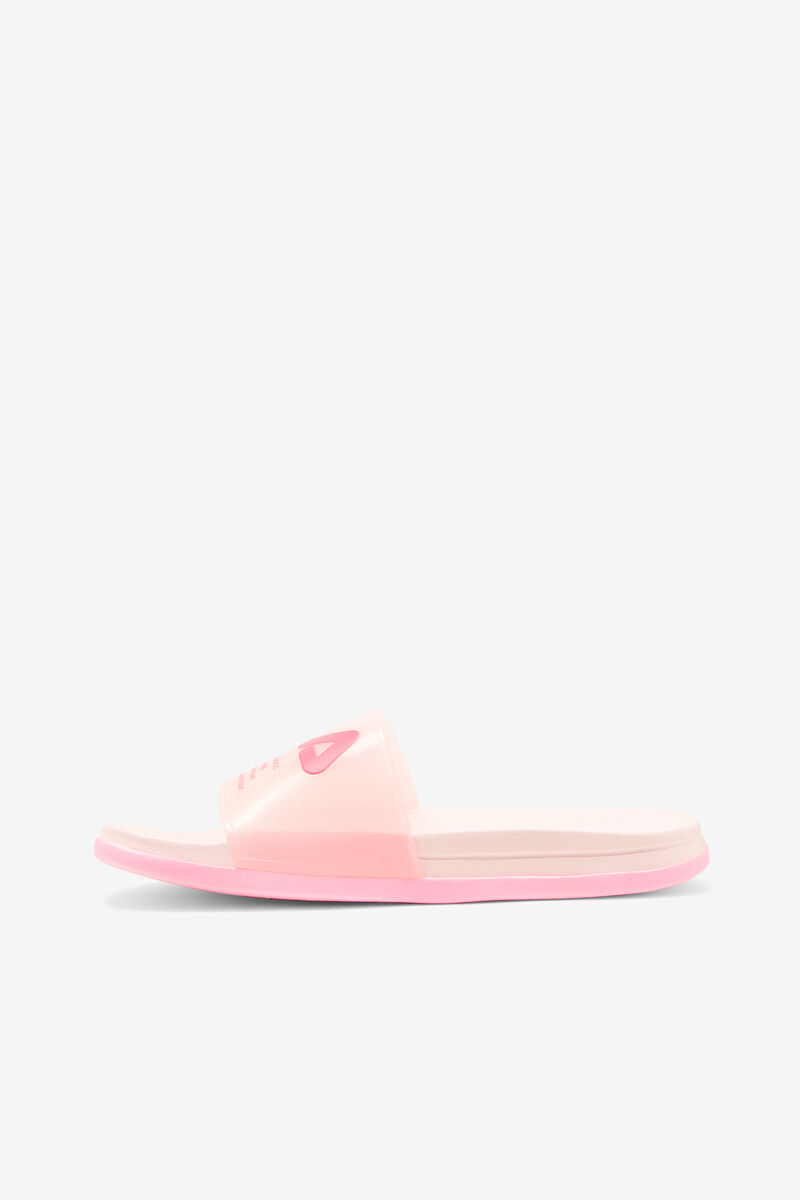 Pink Women's Fila Drifter Luxe Clear Sandals | A9yVARe2JK1