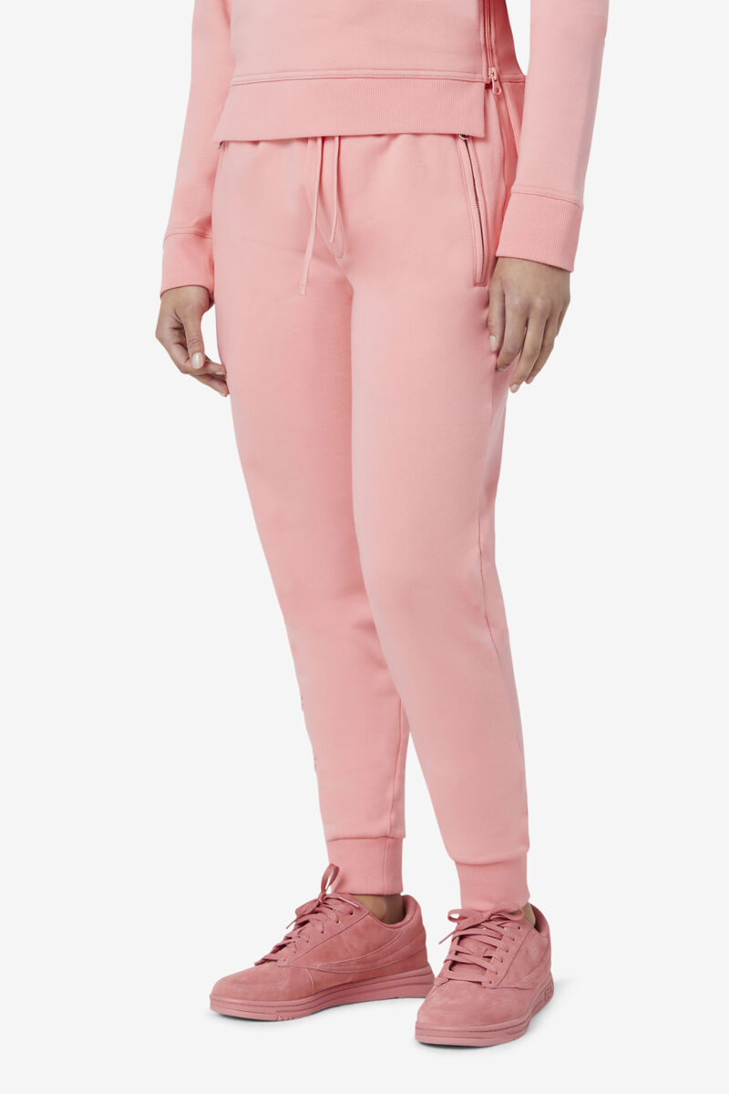 Pink Women's Fila Gabriel Jogger Pants | NdIMd5LQsfx