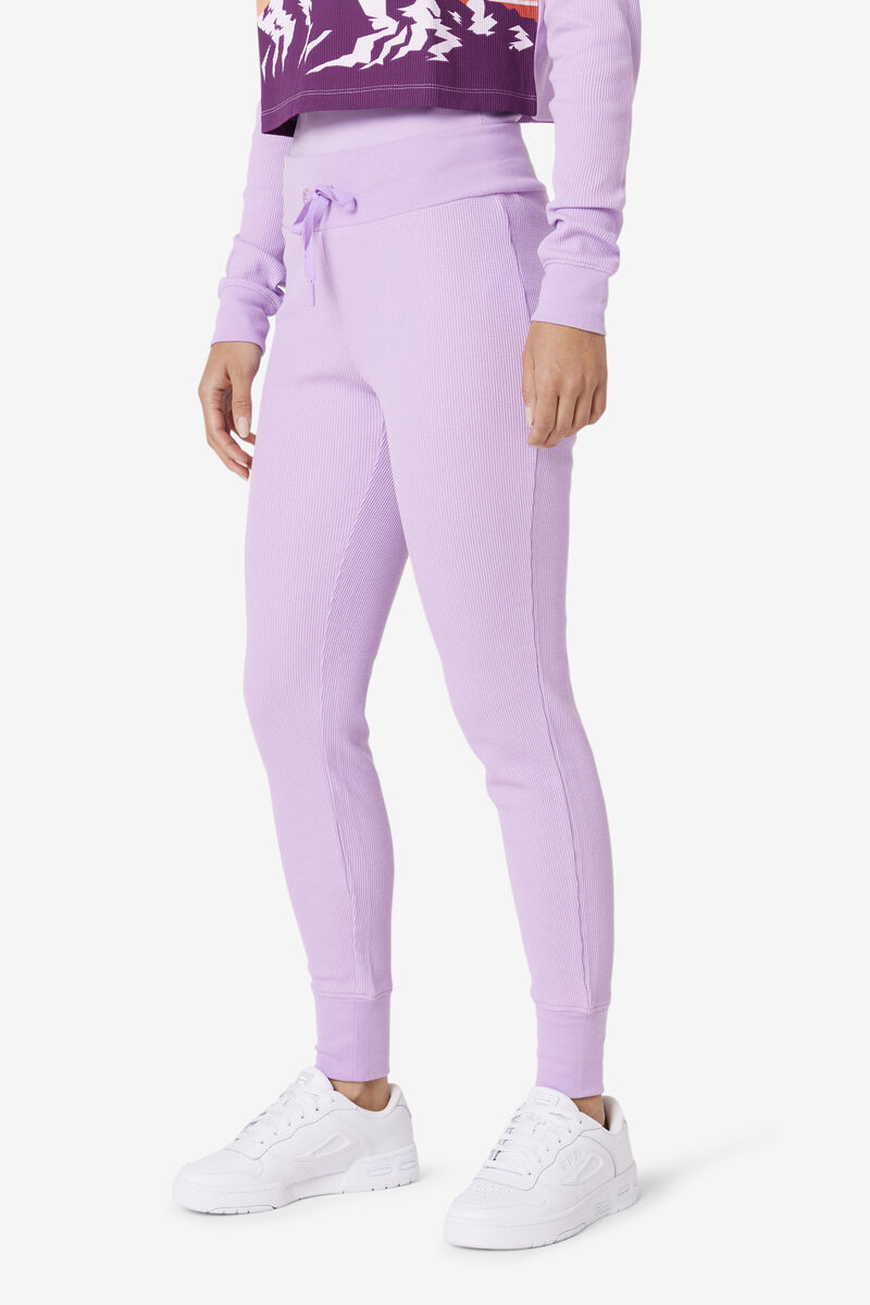 Pink Women's Fila Jordyn Thermal Jogger Pants | ldFHbdrlShb