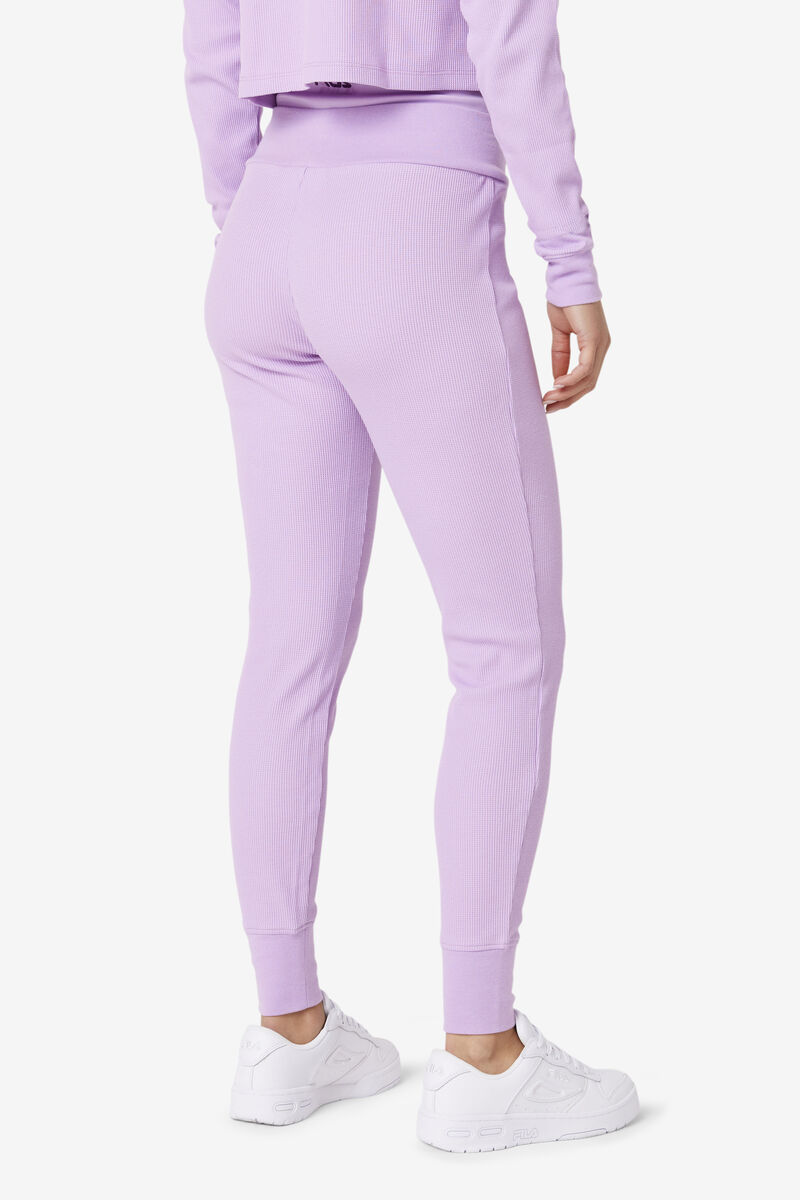 Pink Women's Fila Jordyn Thermal Jogger Pants | ldFHbdrlShb