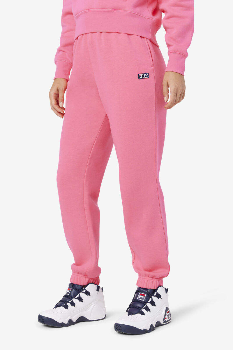 Pink Women's Fila Lassie Jogger Tracksuits | d3sanvSJyWp