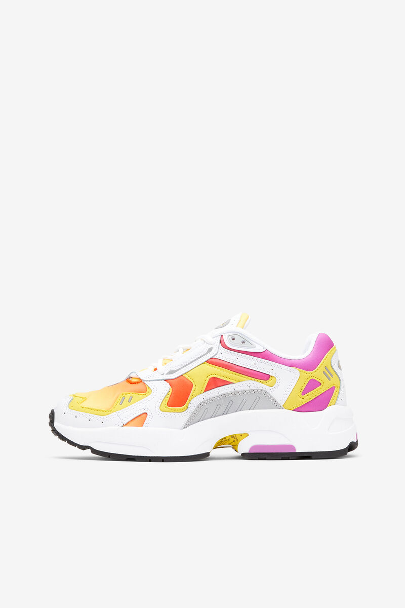 Purple Green Flower / Red / Lemon Women's Fila Archive Rjv Trainers | HqIswkIgC2r