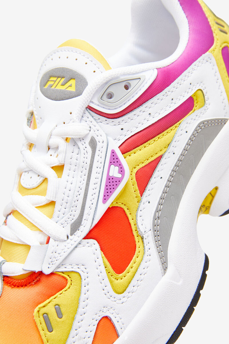 Purple Green Flower / Red / Lemon Women's Fila Archive Rjv Trainers | HqIswkIgC2r