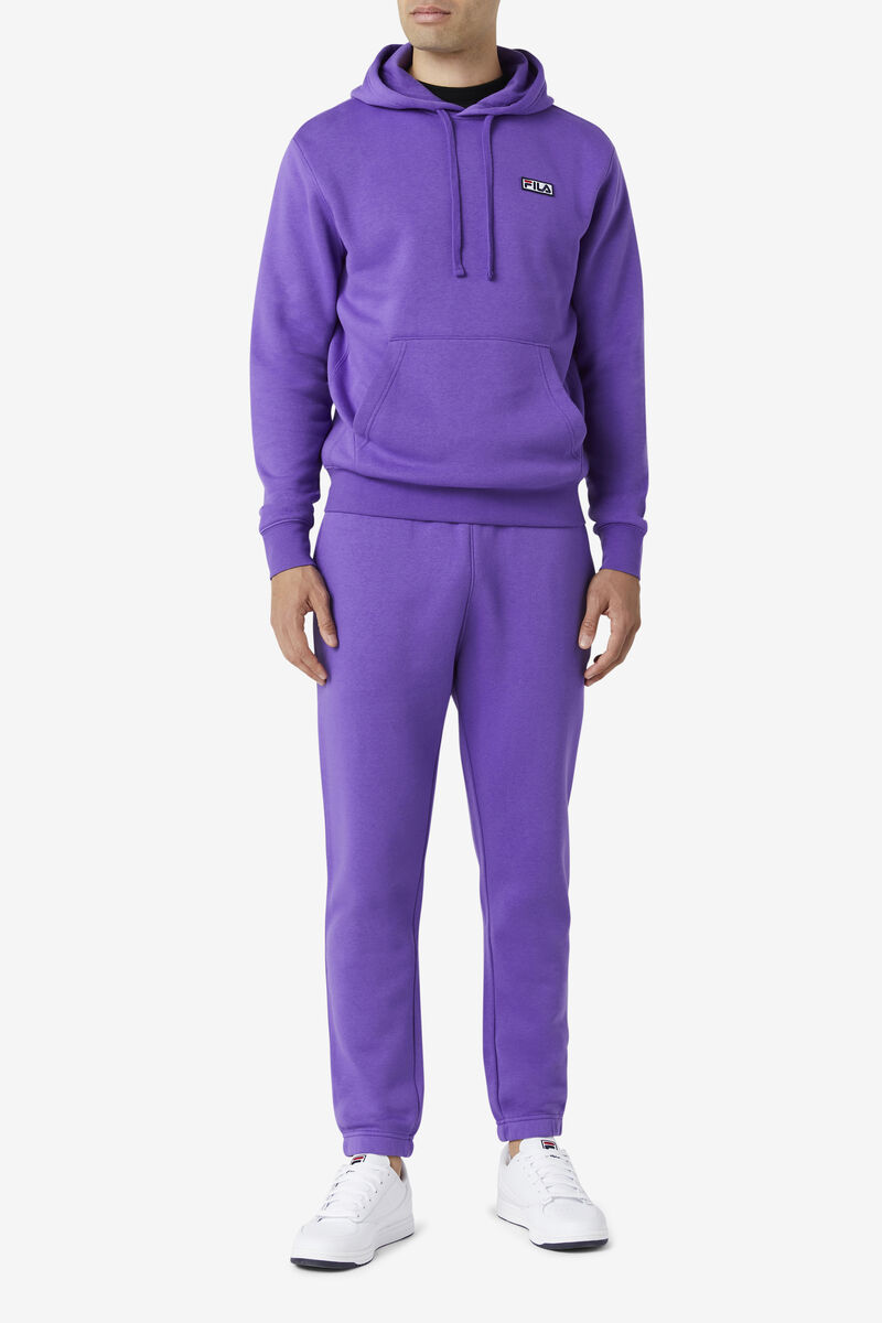 Purple Men's Fila Garin Jogger Pants | 1SevFWZvja2