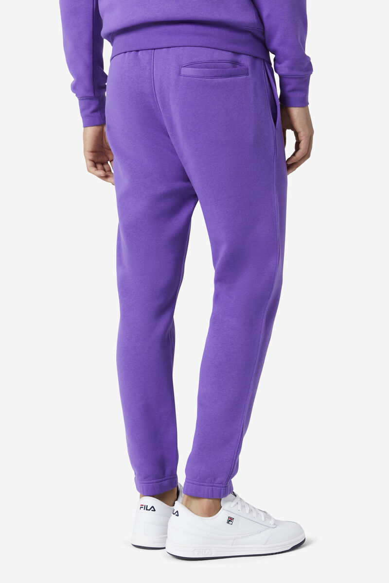 Purple Men's Fila Garin Jogger Pants | 1SevFWZvja2