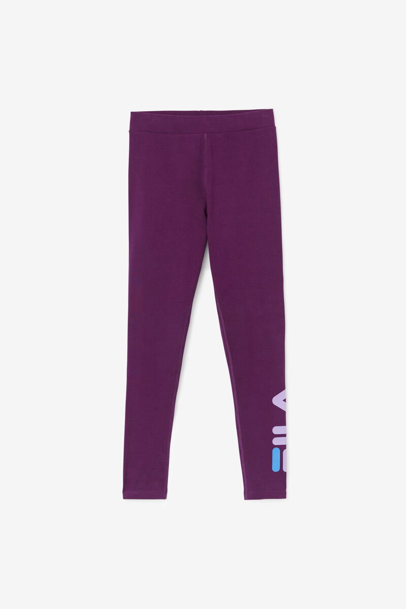 Purple Women\'s Fila Elora Legging Leggings | w6mbKel4NPD