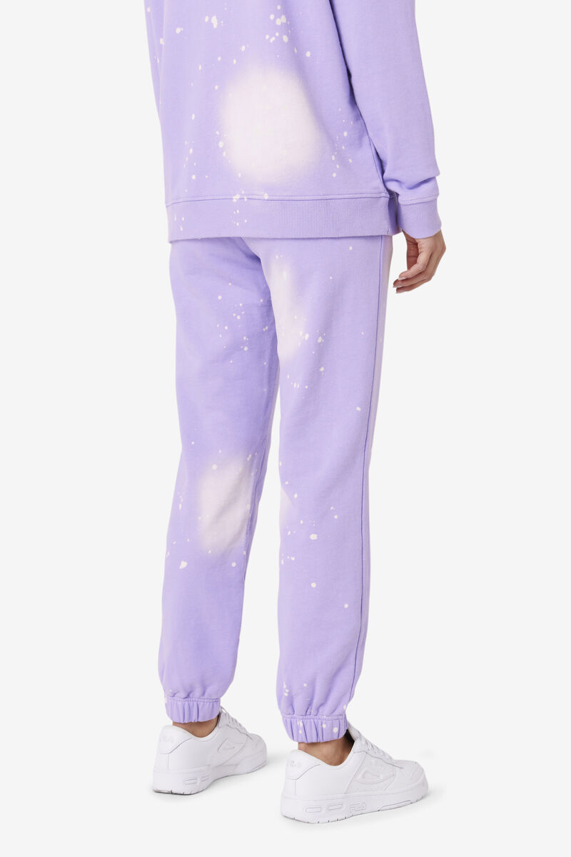 Purple Women's Fila Raleigh Tie Dye Jogger Pants | NYtvqv5Khjq