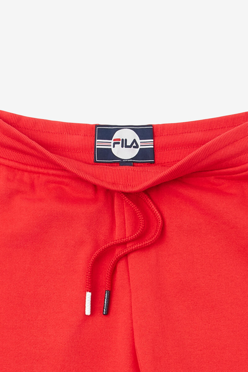 Red Kids' Fila Logo Short Shorts | fQRP1q5rkru