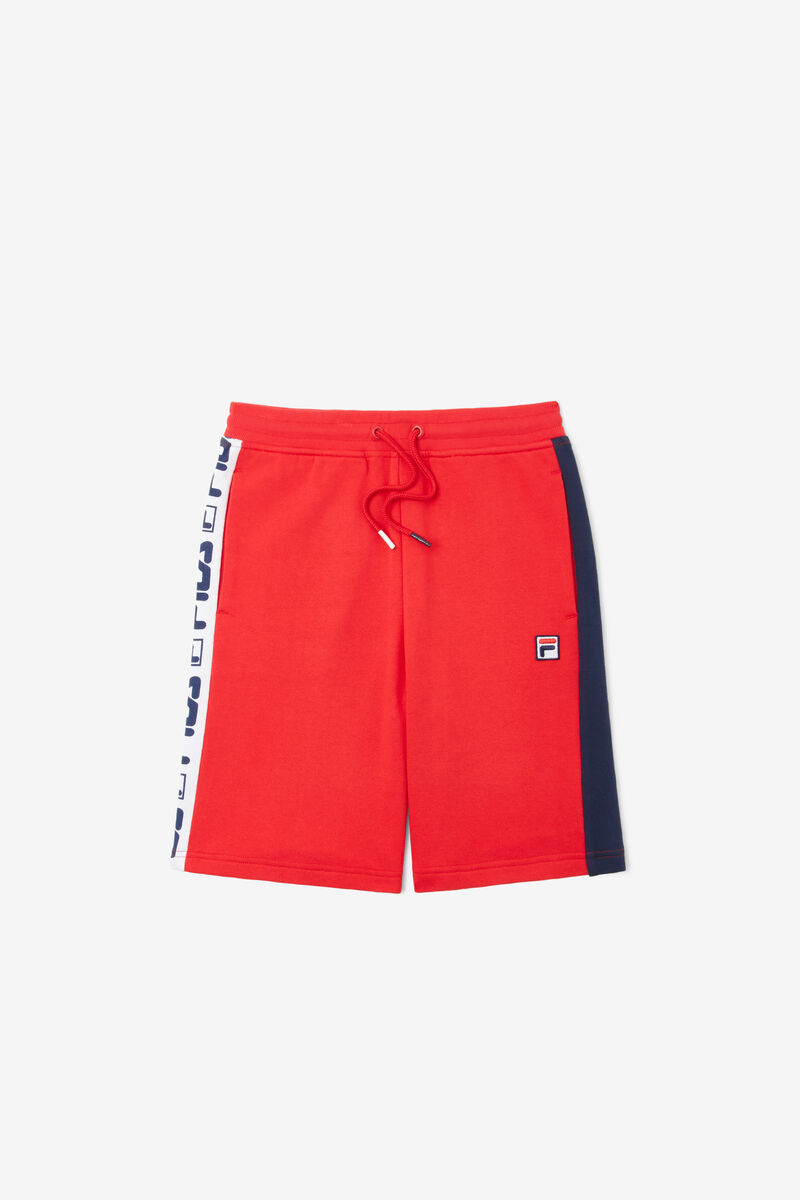 Red Kids' Fila Logo Short Shorts | fQRP1q5rkru