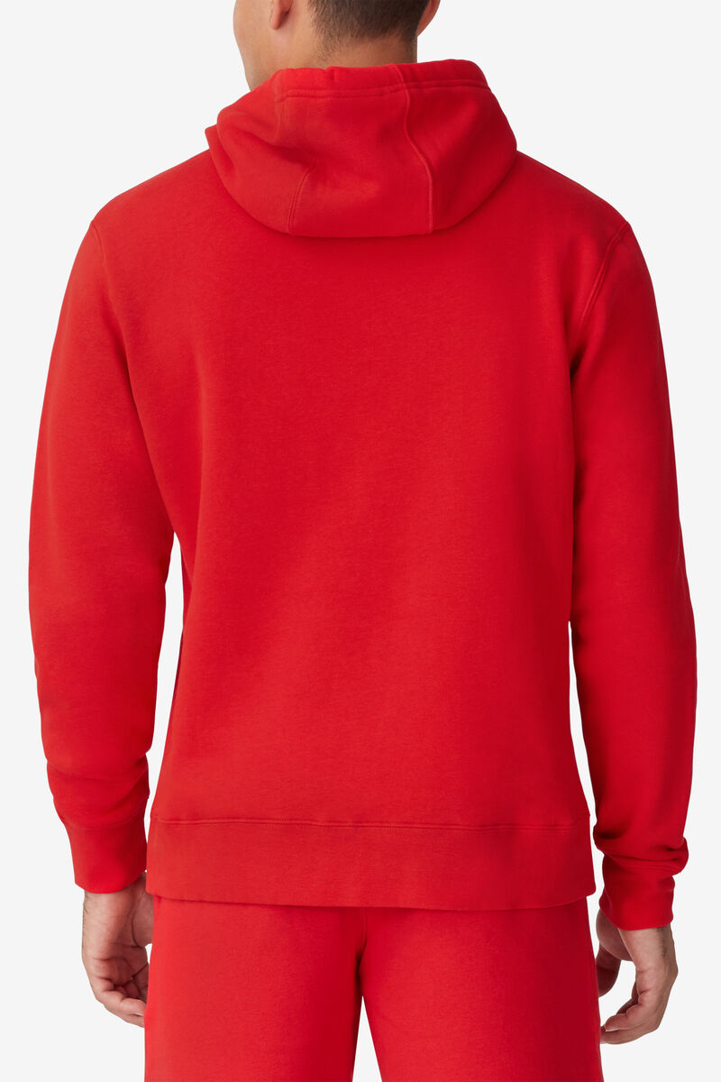 Red Men's Fila Algot Hoodie Hoodies | AwJTszqRHKZ