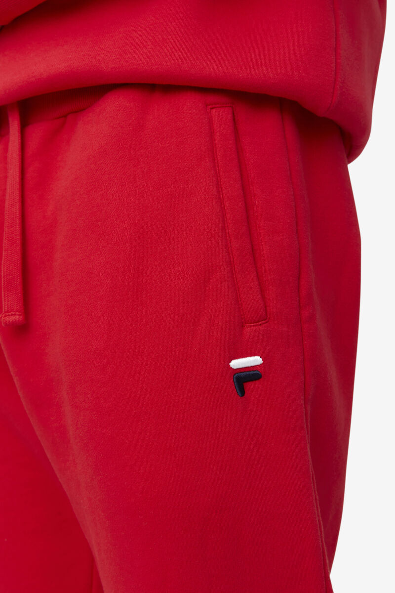 Red Men's Fila Batul Jogger Pants | 8BAZmuQvXDs