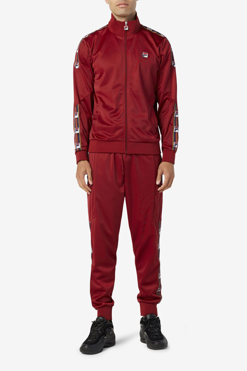 Red Men's Fila Carson Track Jacket Jackets | zNRktpe96cc