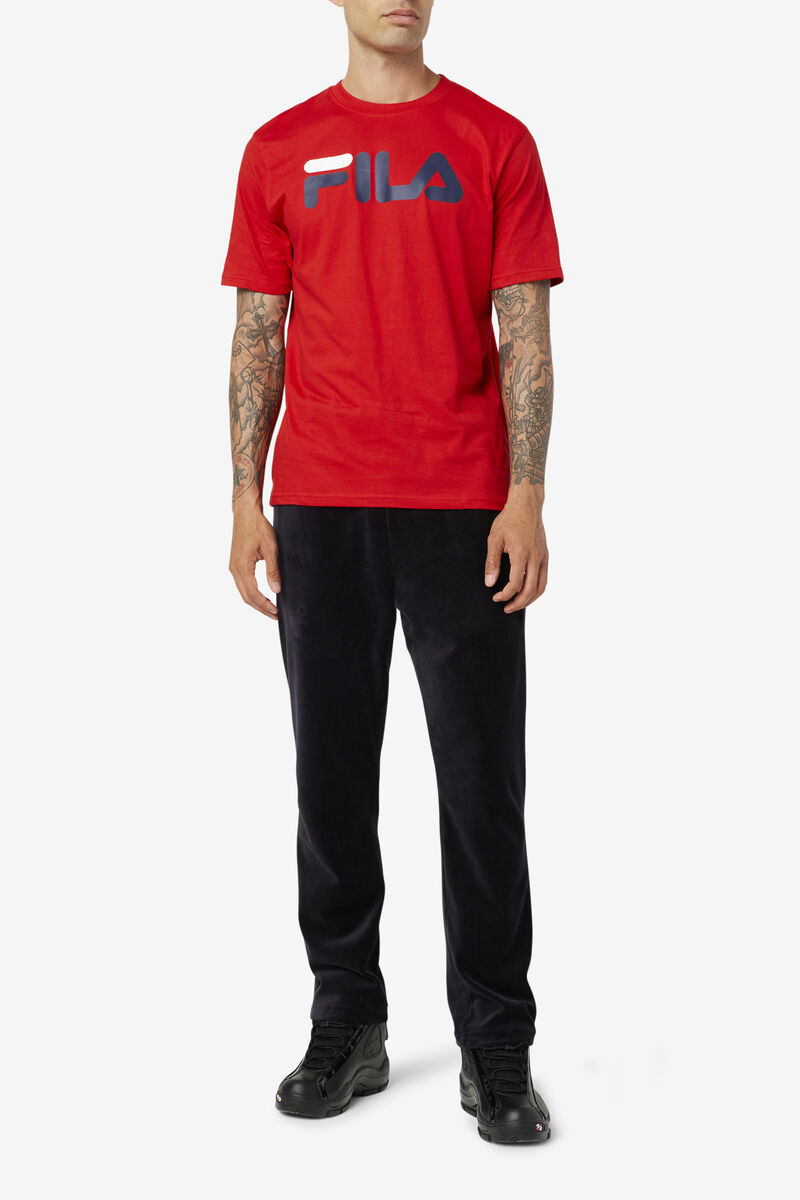 Red Men's Fila Eagle T Shirts | PsxcrgLMAyH