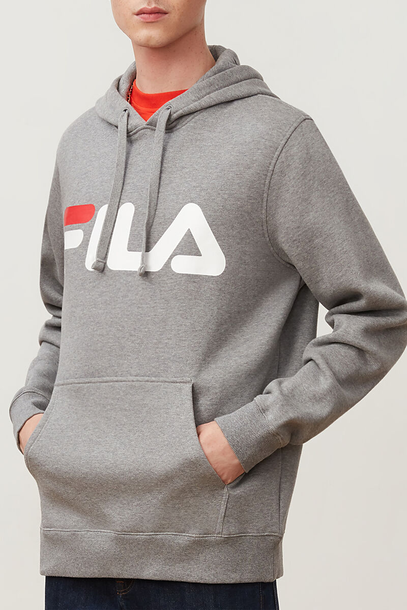 Red Men's Fila Flori Hoodie Hoodies | 98av772kcSK