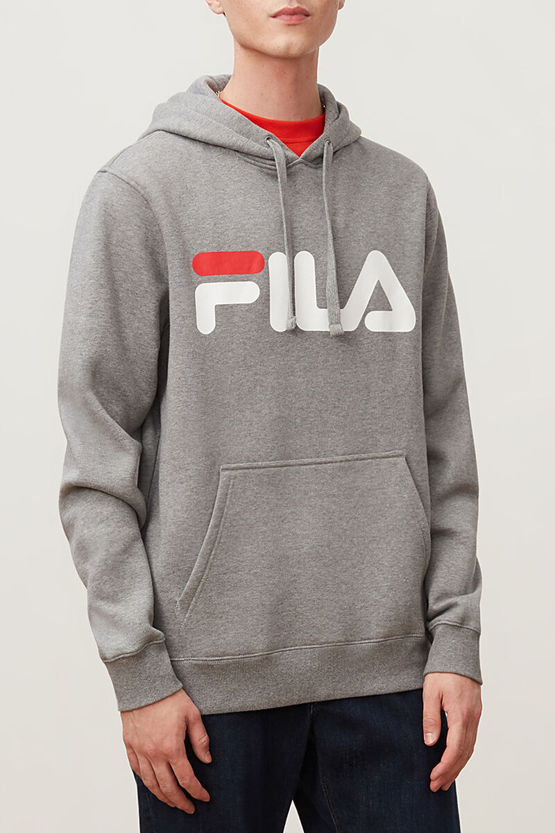 Red Men's Fila Flori Hoodie Hoodies | zyHVtTxZ5Sp