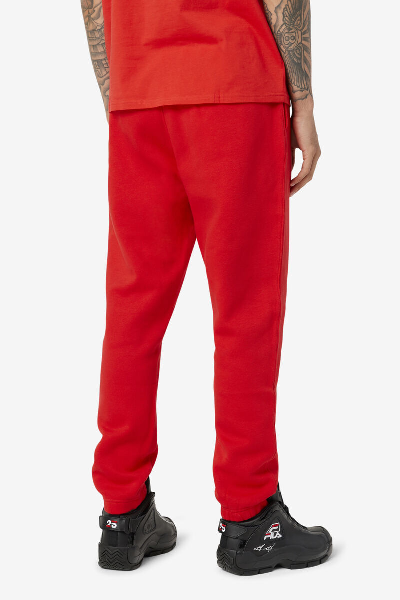 Red Men's Fila Garin Jogger Pants | 4IDUfLlJPbN