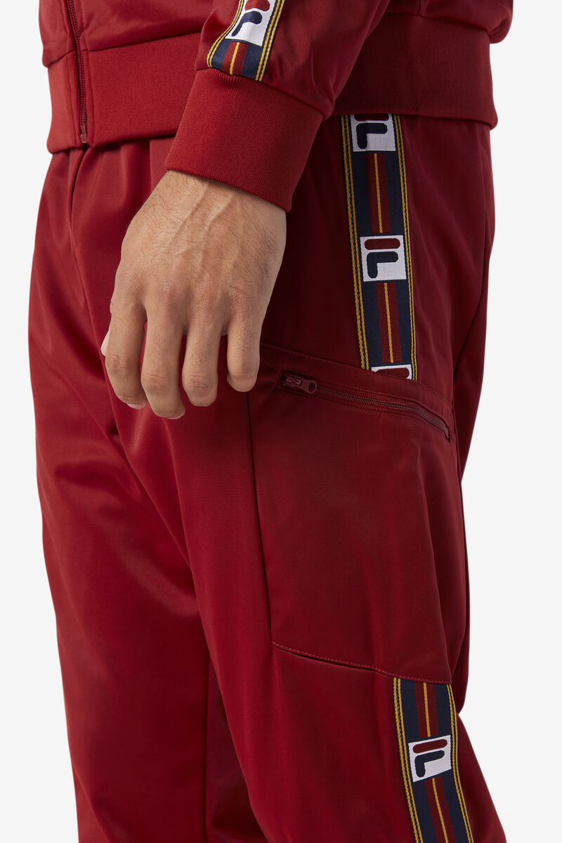 Red Men's Fila Jaxson Pant Pants | gL4NC177Wkd