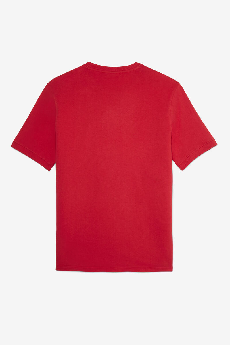 Red Men's Fila Salza T Shirts | k3qFV9kpTH8