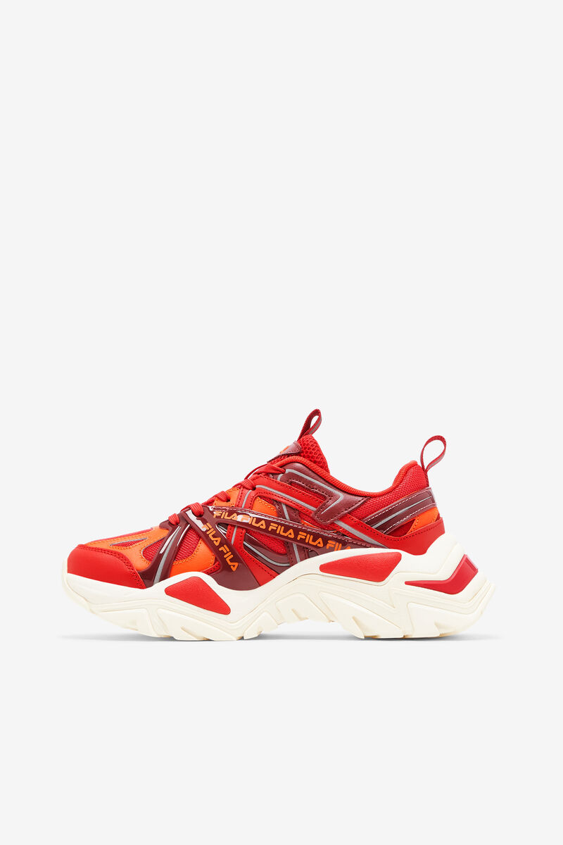 Red / Red Women's Fila Electrove 2 Trainers | u95JSKKisQn