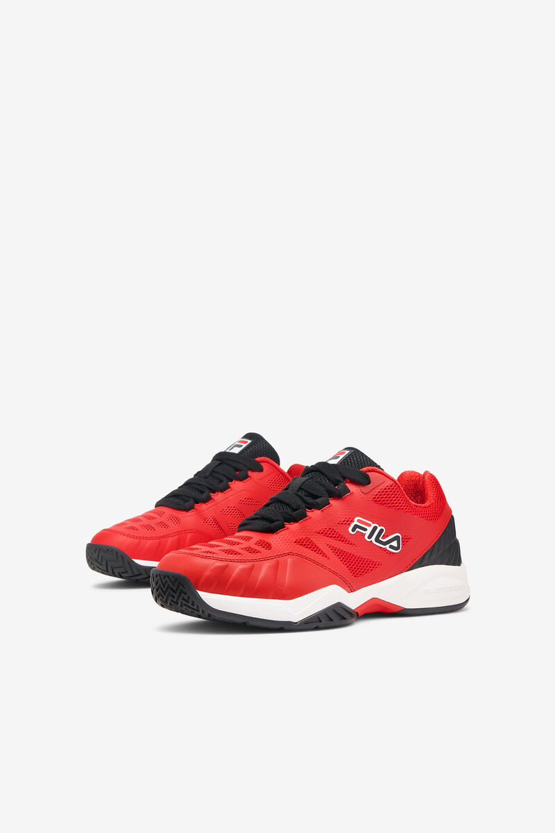 Red / White / Black Kids' Fila Big Axilus Jr Tennis Shoes | 2OOzLWFxojc