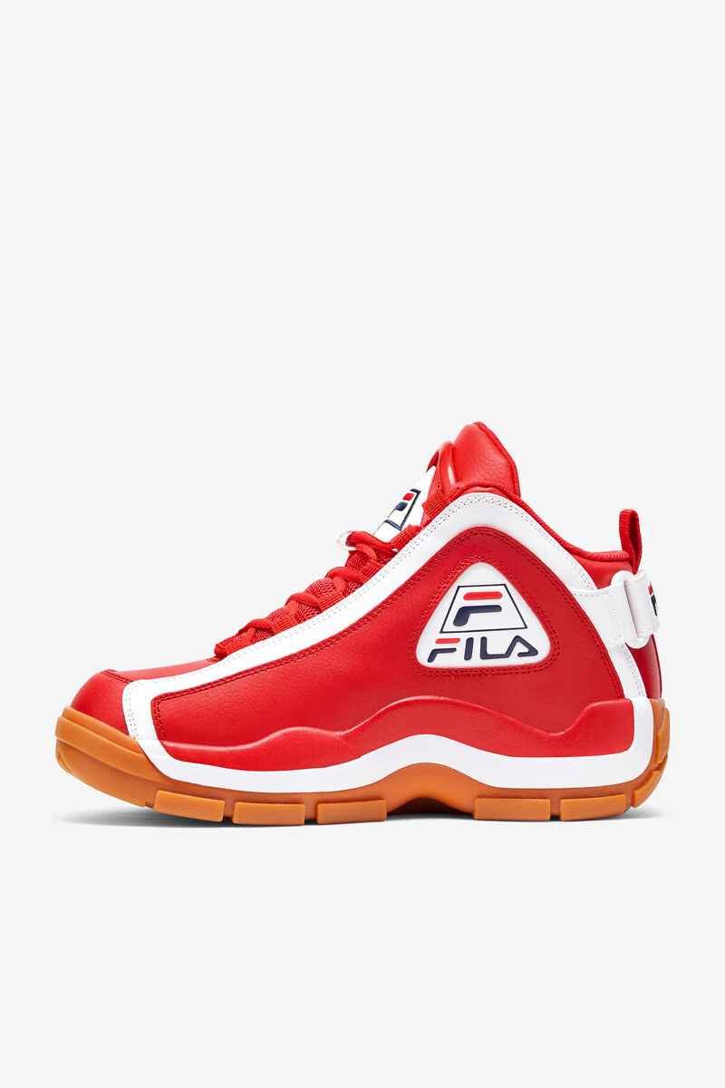 Red / White Men's Fila Grant Hill 2 Basketball Shoes | RI6V9PNcS5I