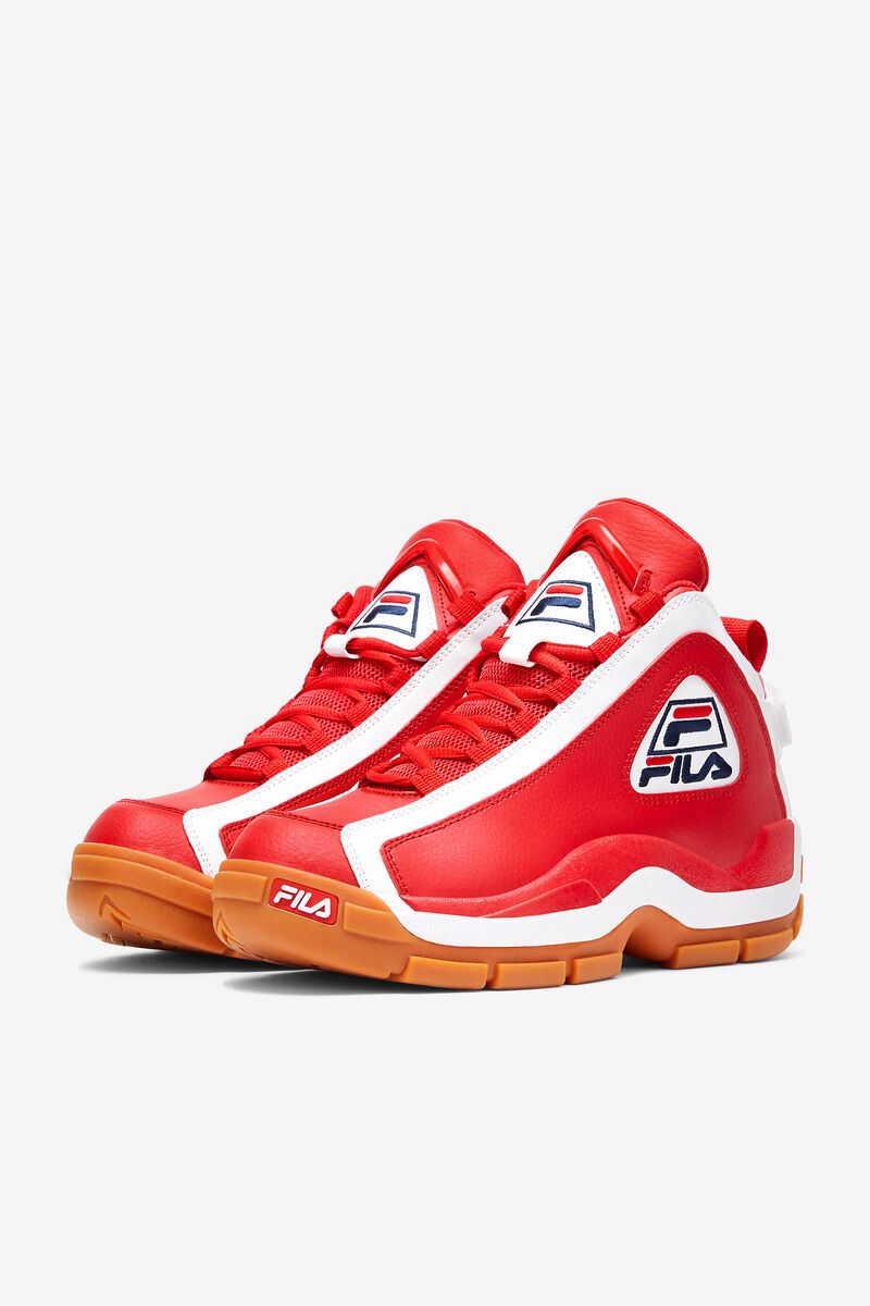 Red / White Men's Fila Grant Hill 2 Basketball Shoes | RI6V9PNcS5I