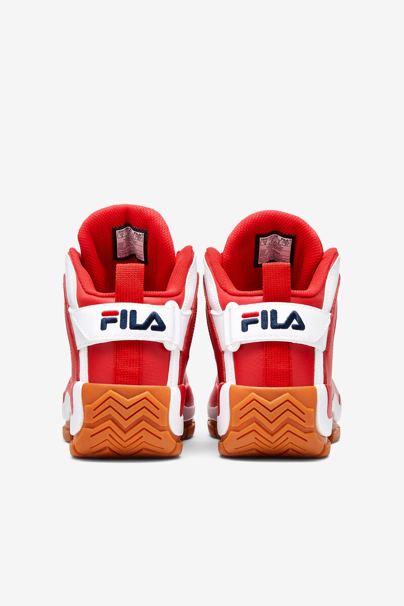 Red / White Men's Fila Grant Hill 2 Basketball Shoes | RI6V9PNcS5I