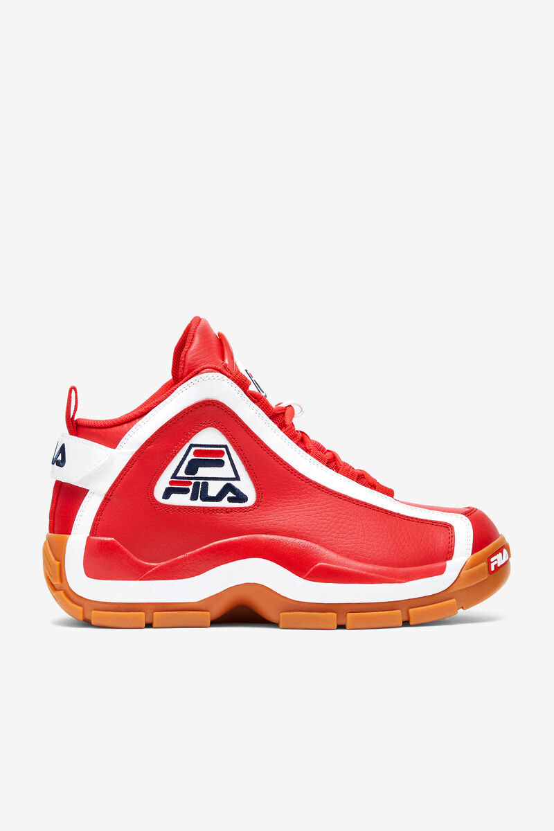 Red / White Men\'s Fila Grant Hill 2 Basketball Shoes | RI6V9PNcS5I