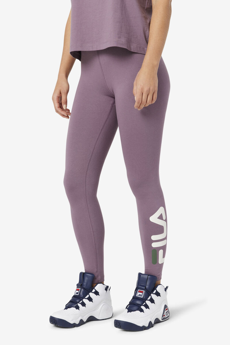 Red Women's Fila Elora Legging Leggings | MVt3aystLwH