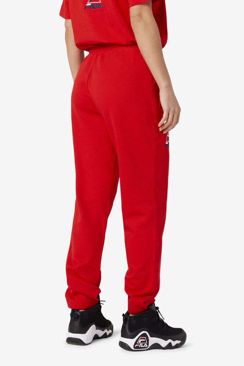 Red Women's Fila Grant Hill Orson Pant Pants | p147LaxTzk1