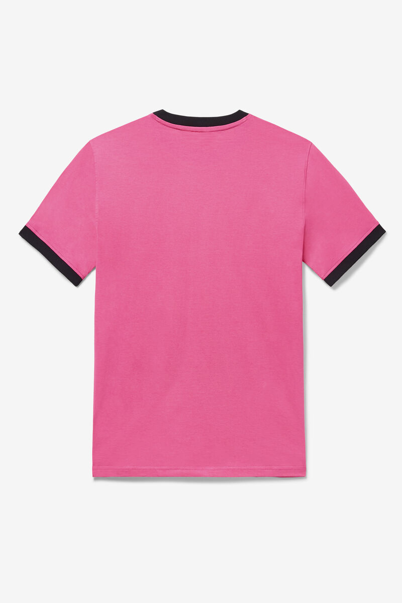 Rose Men's Fila Marconi Ringer T Shirts | llx3EXbGT7x