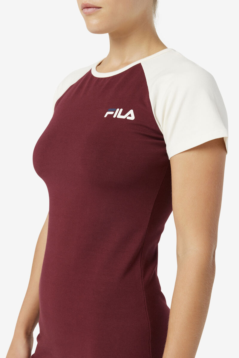 Rose Red Women's Fila Kyra Dress Dresses | VSTrJhwe6hU