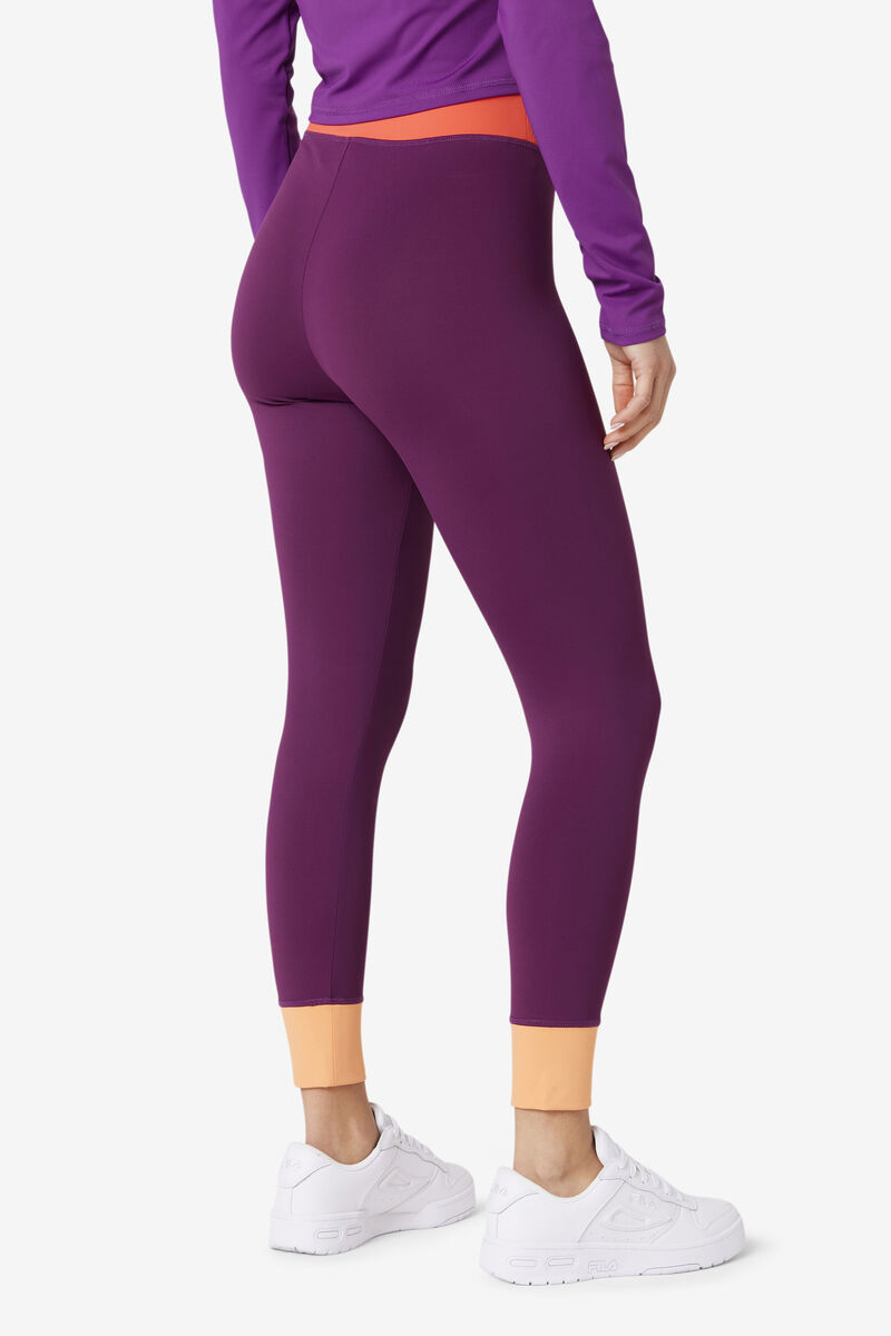 Rose Red Women's Fila Marnie Base Layer Legging Pants | pgTxWdmWCsU