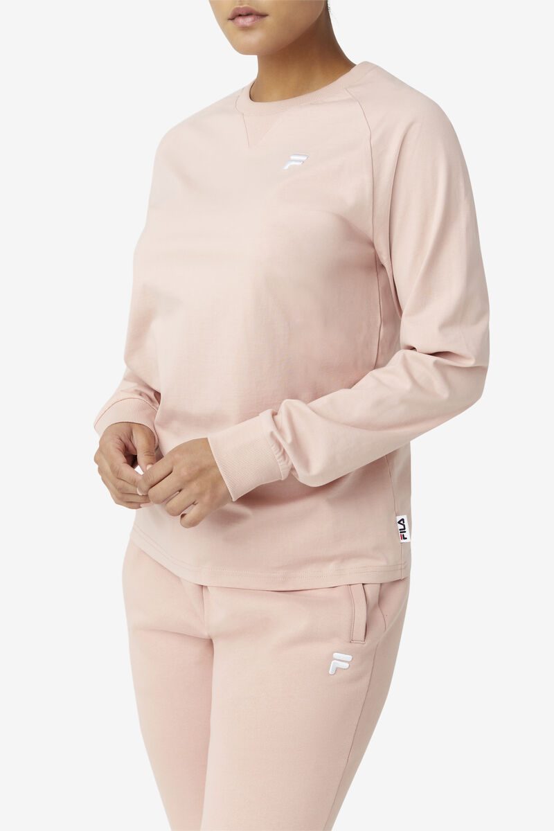 Rose Women's Fila Flynn Long Sleeve Shirt | vWmDhKGpitO