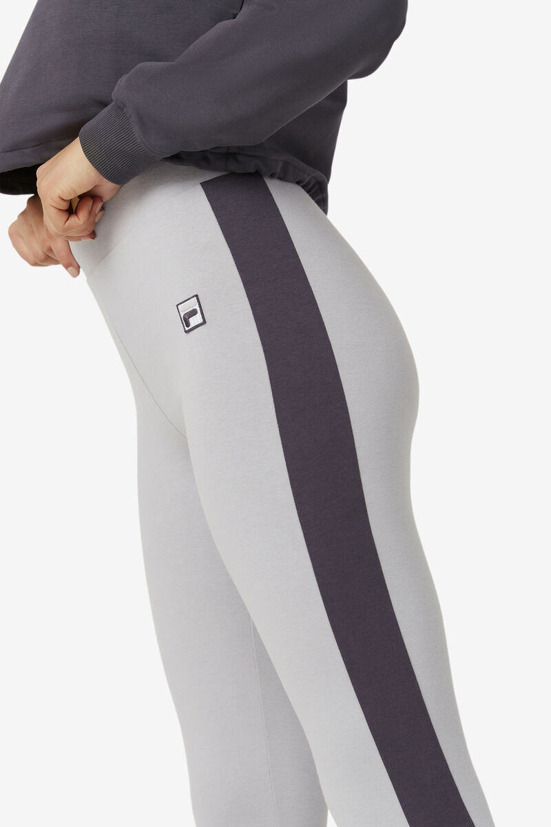 Silver Women's Fila Riviera Legging Leggings | oACITVJqEXV