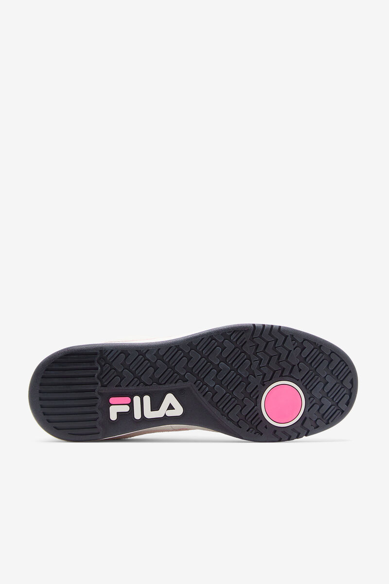 White / Black / Pink Women's Fila Tennis 88 Premium X Msgm Trainers | PI4DNuhH4od