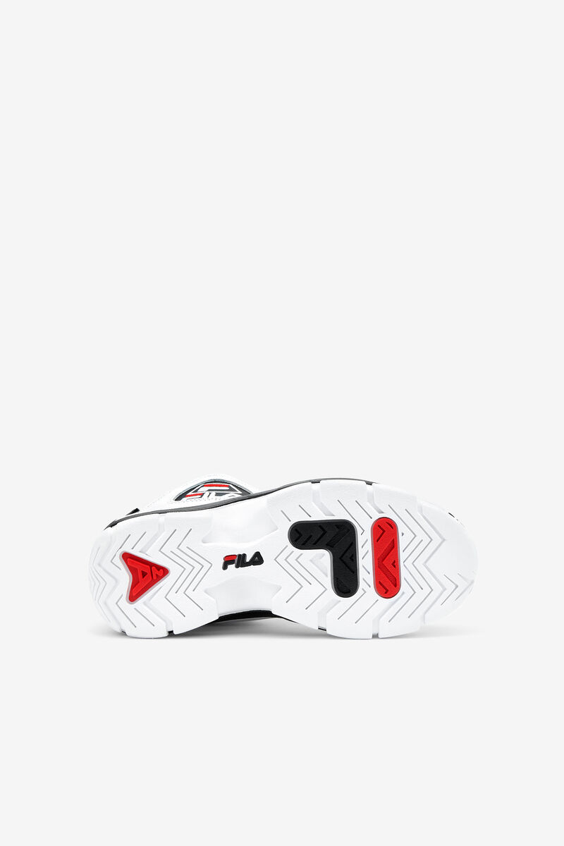 White / Black / Red Kids' Fila Big Grant Hill 2 Basketball Shoes | odpDUkMqKfF