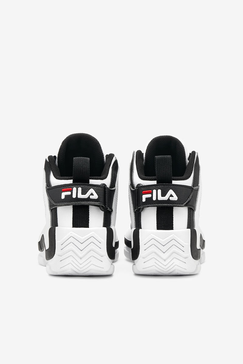 White / Black / Red Kids' Fila Big Grant Hill 2 Basketball Shoes | odpDUkMqKfF