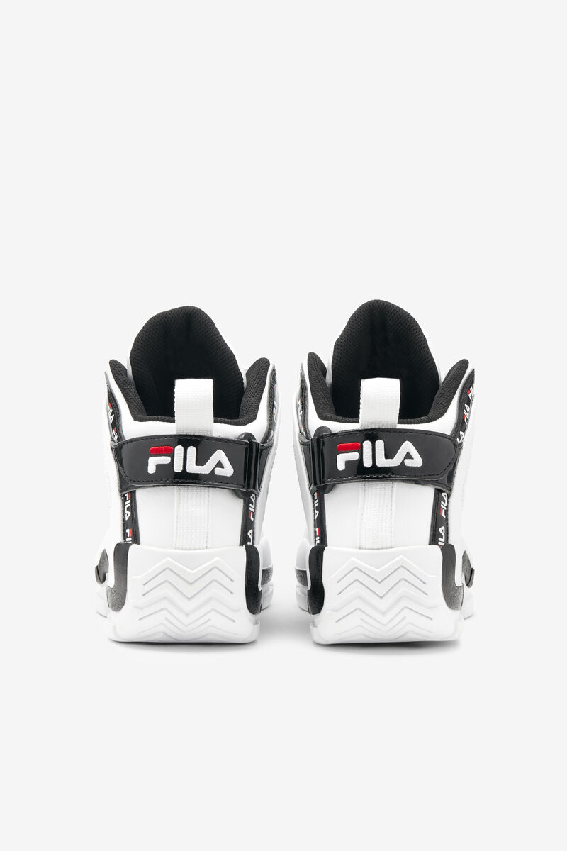 White / Black / Red Men's Fila Grant Hill 2 Repeat Shoes Official | Fila Trainers | 1Mjw5fXZElR