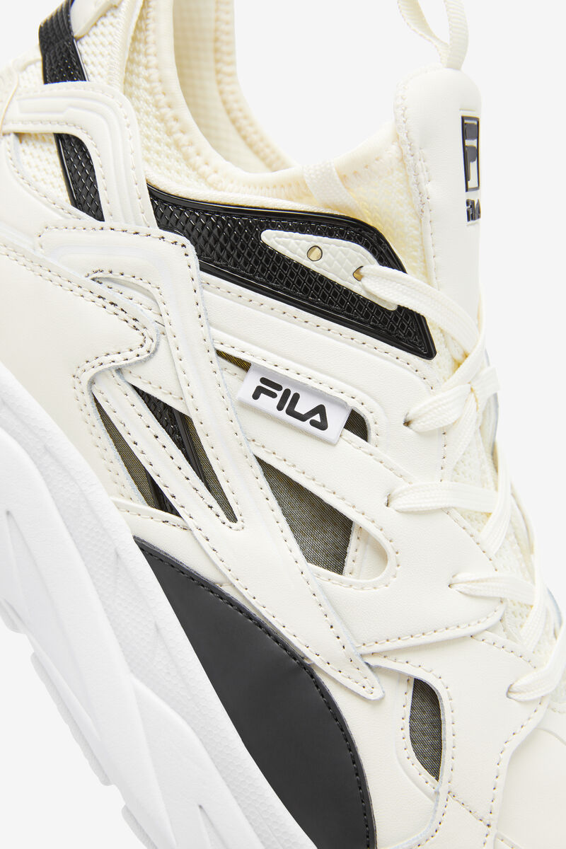 White / Black / White Men's Fila Black & Red Hallasan High Top Trainers | Fila Trainers | x5YRszziuS