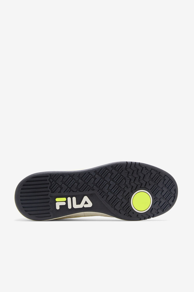 White / Black / Yellow Men's Fila Tennis 88 Premium X Msgm Designer Trainers | Fila Trainers | jCflf