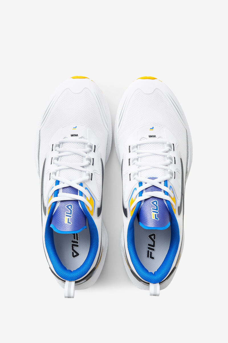 White / Blue / Gold Men's Fila Tactik 3 Stimulus Tennis Shoe | Fila Trainers | z1zrBbAO7aJ