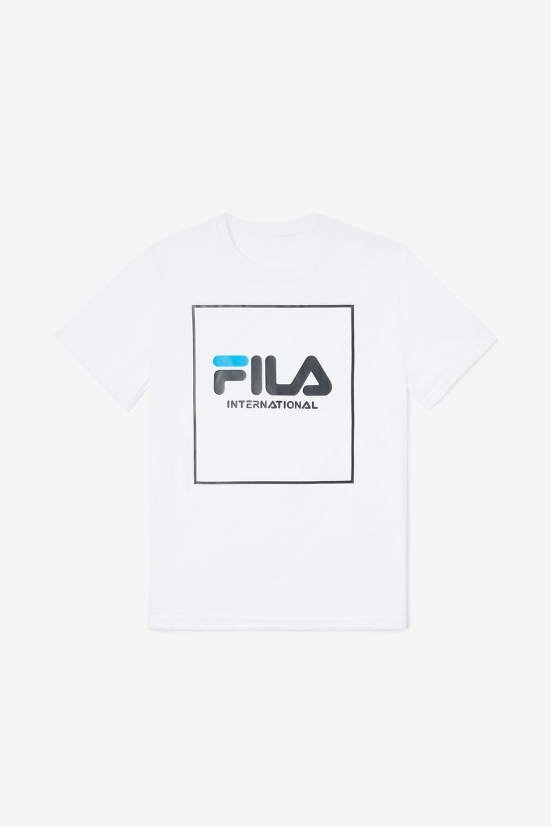 White Kids\' Fila Wes T Shirts | AMWRLQWFT9k