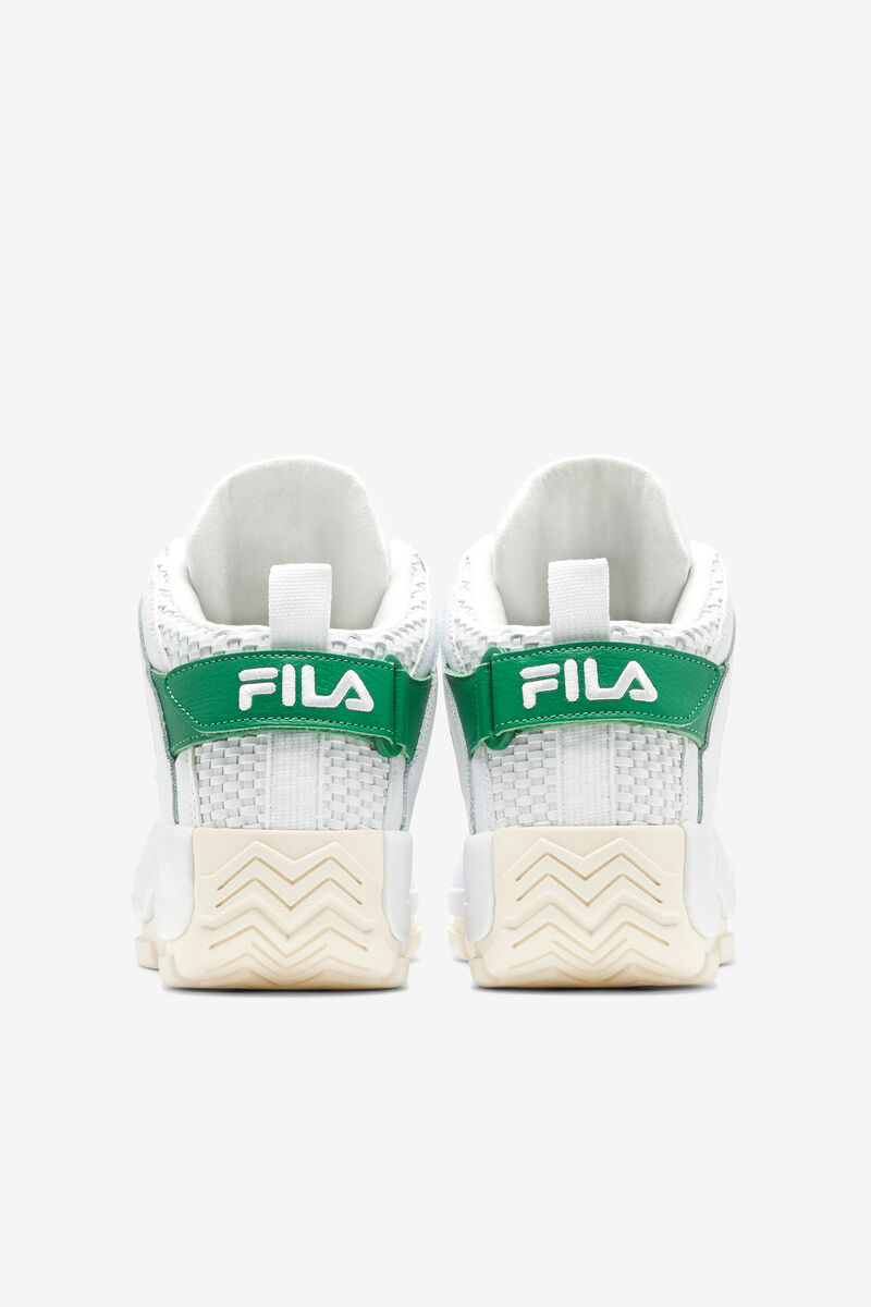 White Men's Fila Grant Hill 2 Woven Basketball Shoes | ZEmSQw6A4QK