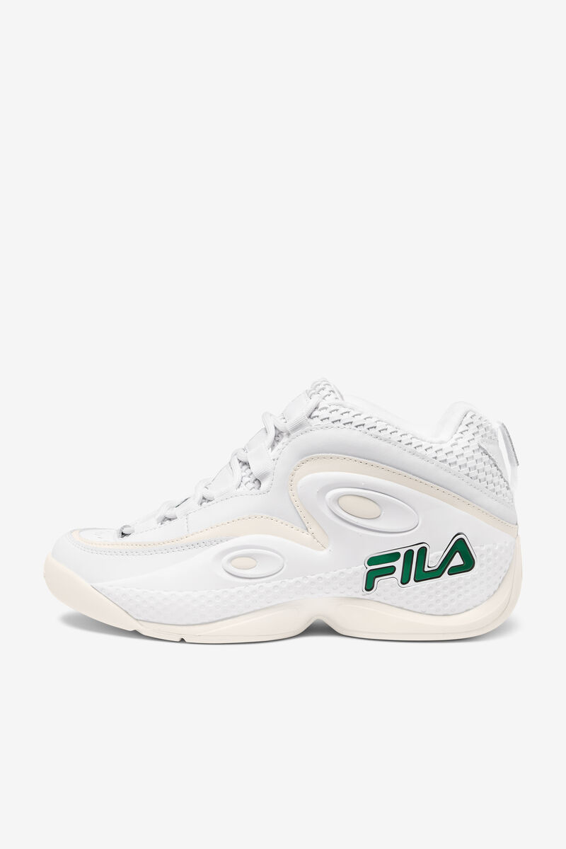 White Men's Fila Grant Hill 3 Woven Basketball Shoes | ofHwVNA77JD