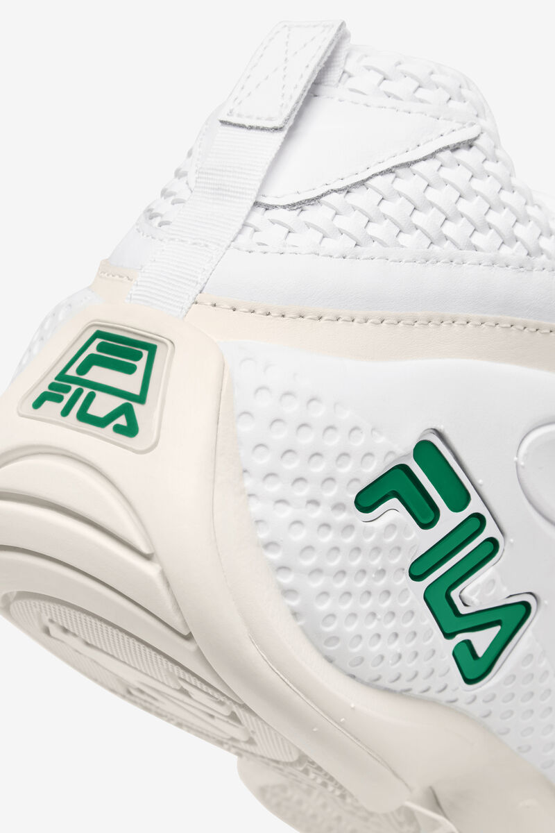 White Men's Fila Grant Hill 3 Woven Basketball Shoes | ofHwVNA77JD