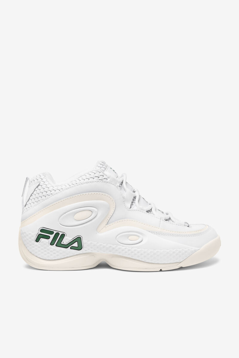 White Men\'s Fila Grant Hill 3 Woven Basketball Shoes | ofHwVNA77JD